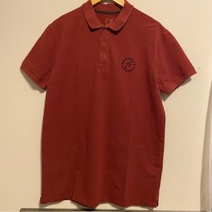 1776 UNITED® SIGNATURE POLO - Cardinal Red Maroon Sz XL